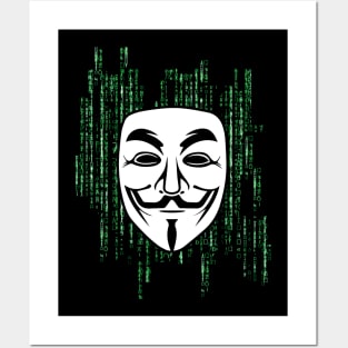 Anonymous Matrix Posters and Art